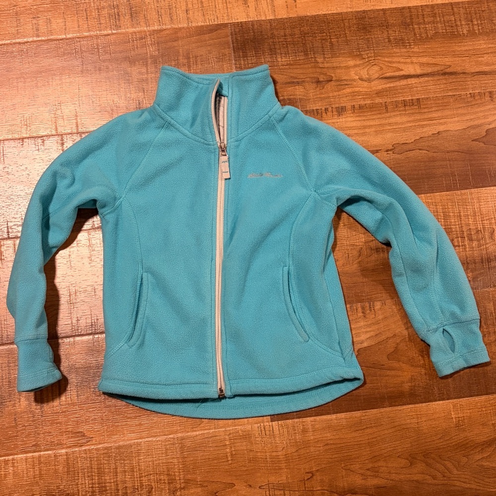 Girls Eddie Bauer Fleece Zip Jacket 6/6x